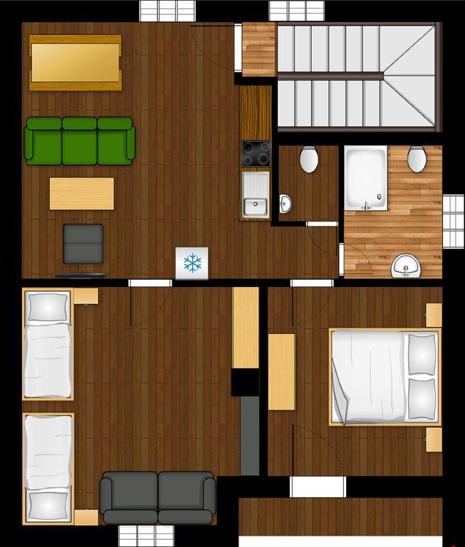 Apartment House Kongen Деменівська Долина Номер фото